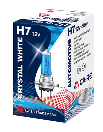 H7 Crystal White 12V 55W