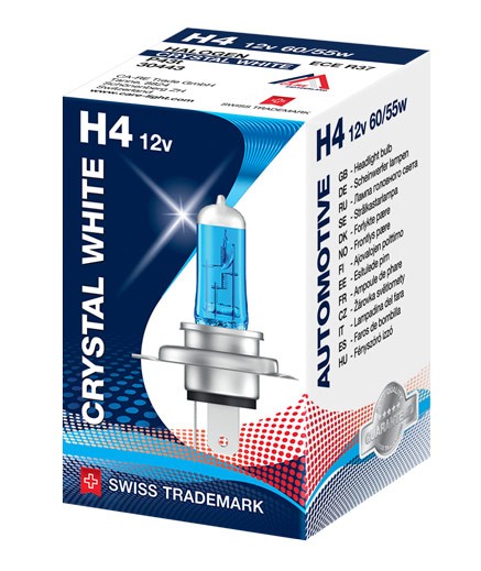 H4 Crystal White 12V 60/55W