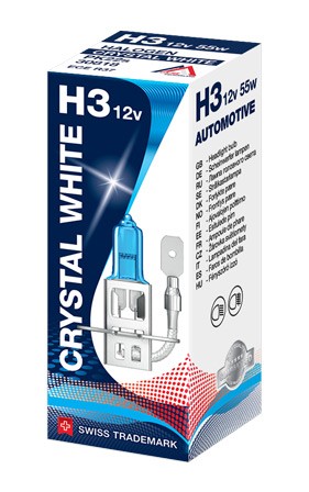 H3 Crystal White 12V 55W